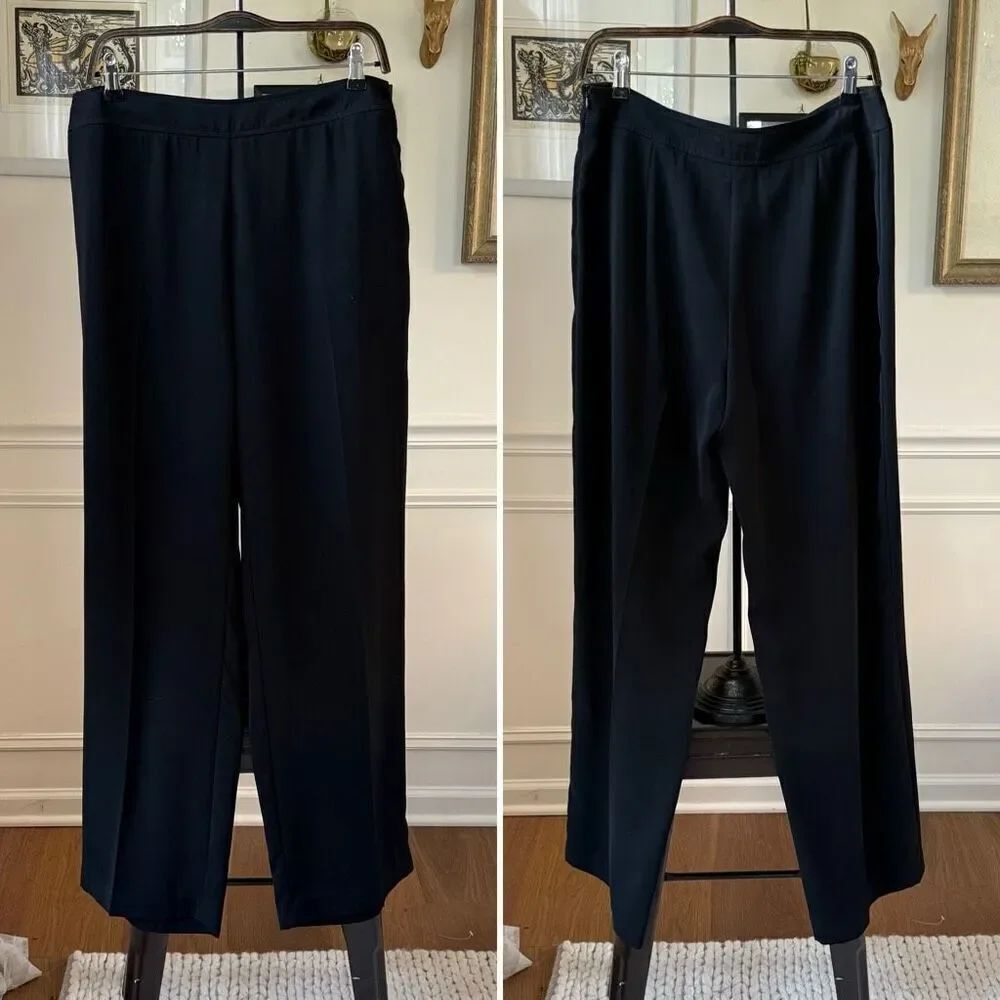 IN Studio Side Zip Wide Straighten Leg Pants 12